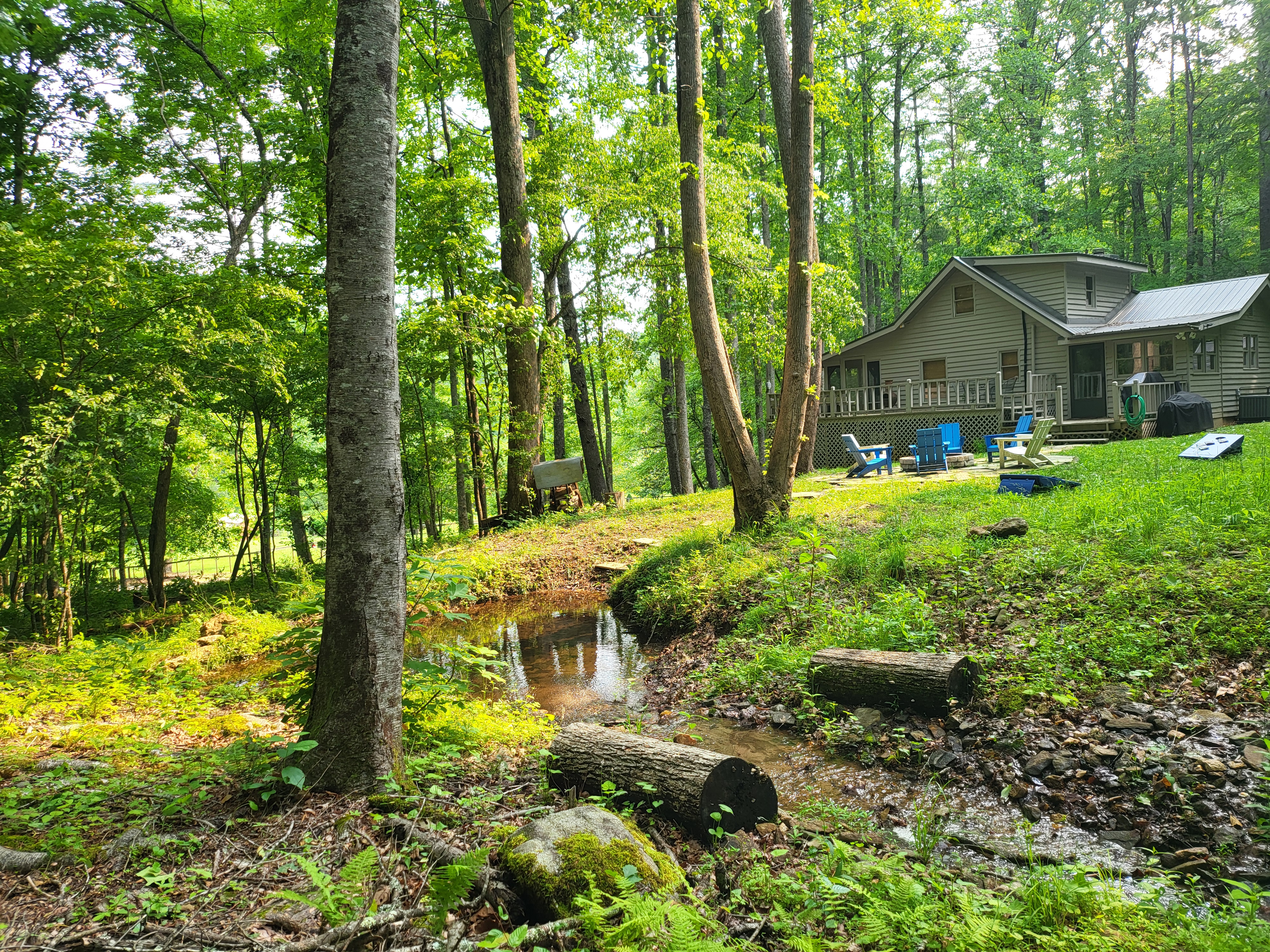 Fish Head Lodge in the North Georgia mountains near Suches, GA
